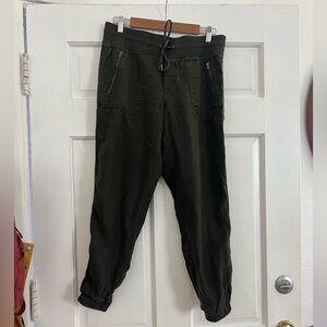 Athleta Linen Joggers Sz 10